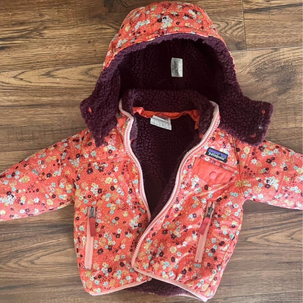 Patagonia baby tribbles jacket and pants 6-12 months